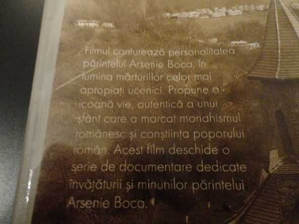 CD si carte despre Arsenie Boca