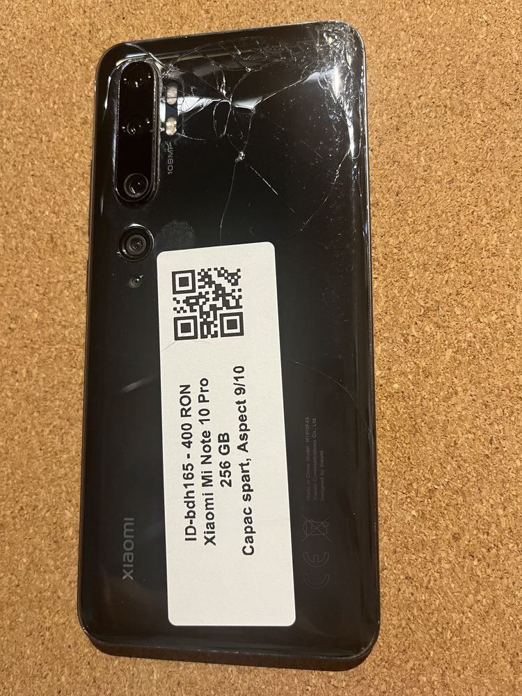 Xiaomi Mi Note 10 Pro 256 Gb ID-bdh165