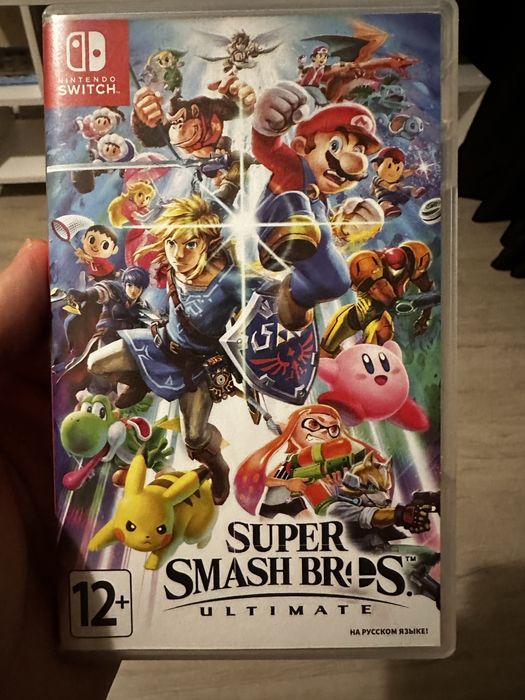 Super smash bros картридж (нинтендо свитч)