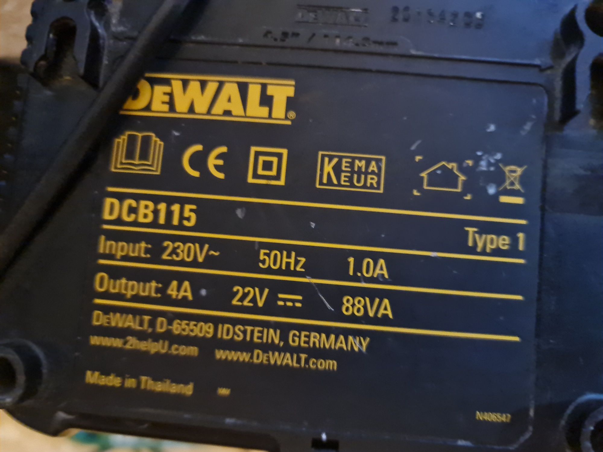 Încarcator pt piese dc18rat makita 14-18v - dc10wa , dcb115 dewalt 18v