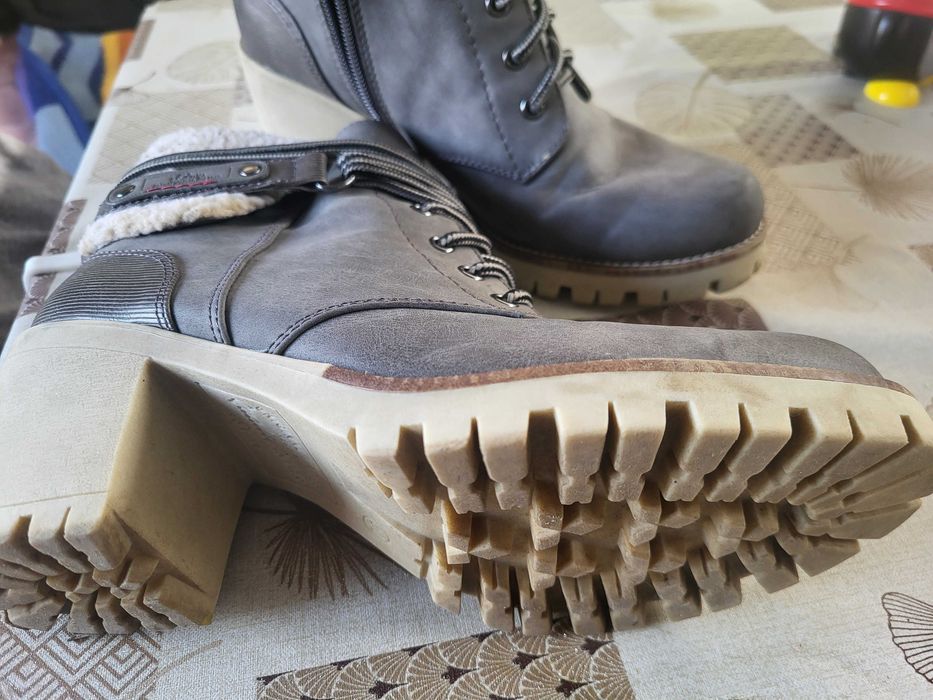 Дамски боти естествена кожа