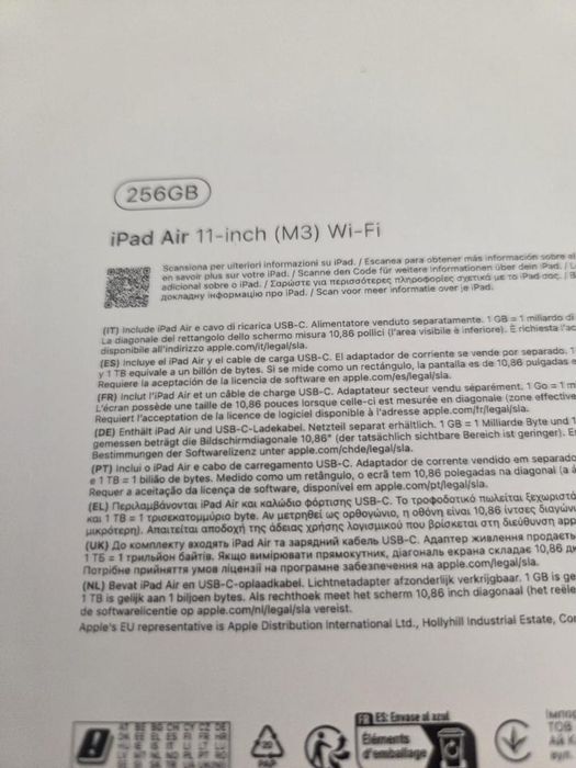 Apple iPad Air 11, M3, 256GB, Wi-Fi, Purple -A-