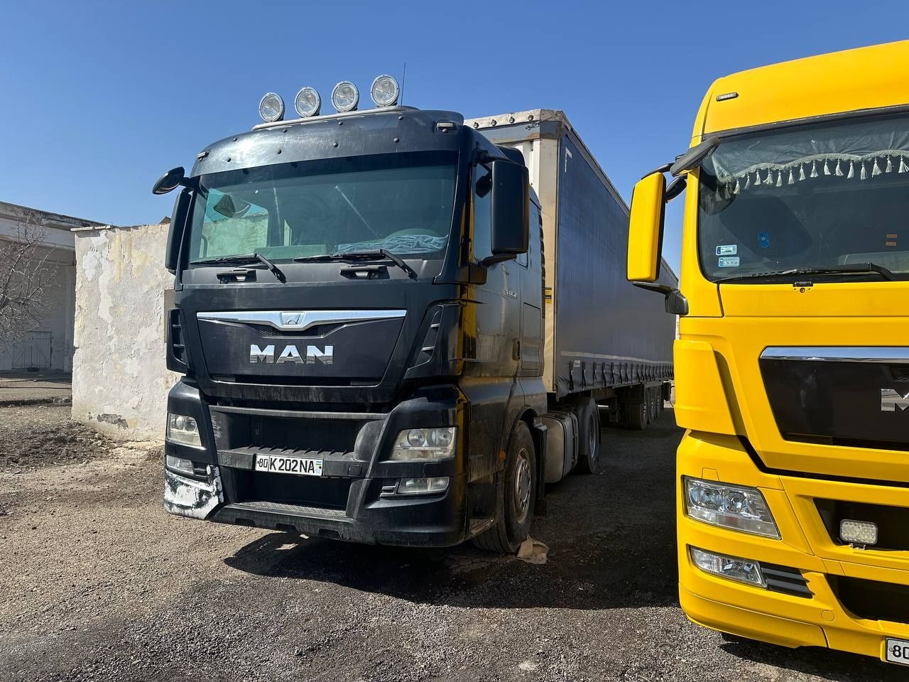 MAN TGX 18,480 EURO 6 Қора Сотилади