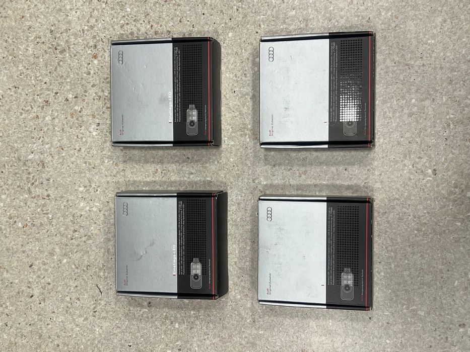 Vand Proiectoare Logo Portiere Audi Quattro ORIGINALE 4G0052130H