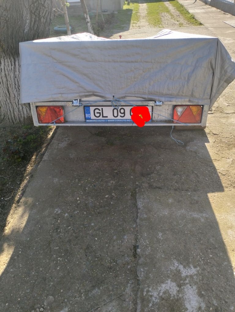 Închiriez remorca auto 750kg