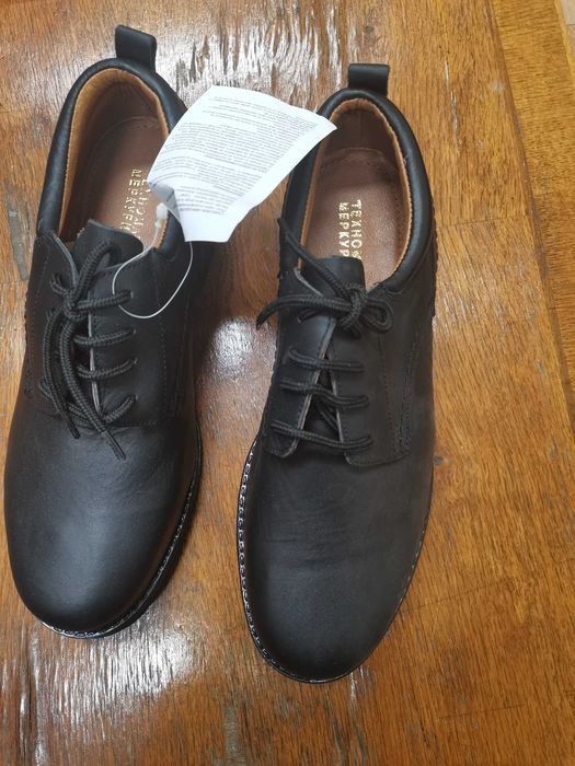 мъжки обувки от естествена кожа