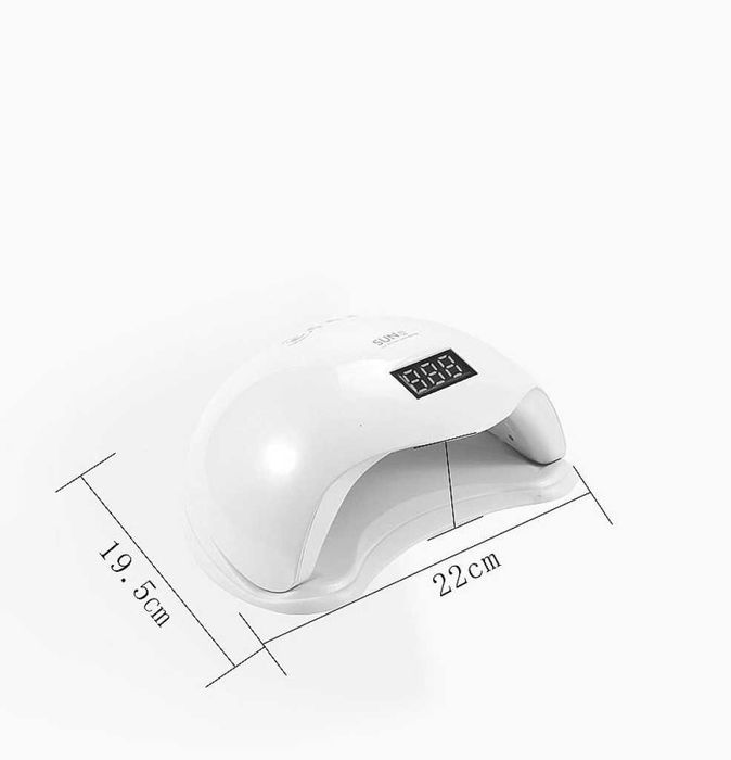 Елегантна и компактна UV LED лампа за нокти SUN5 с висока мощност-48W