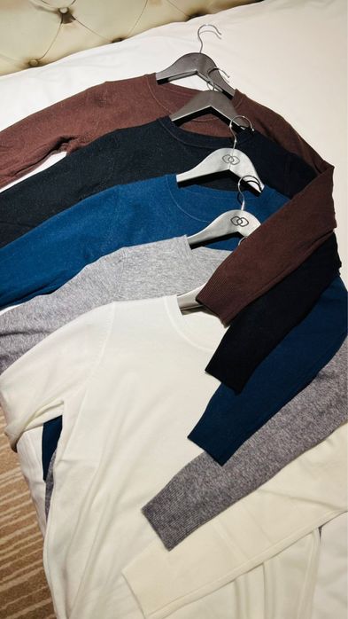 Новые свитера из кашемира. 5 расцветок