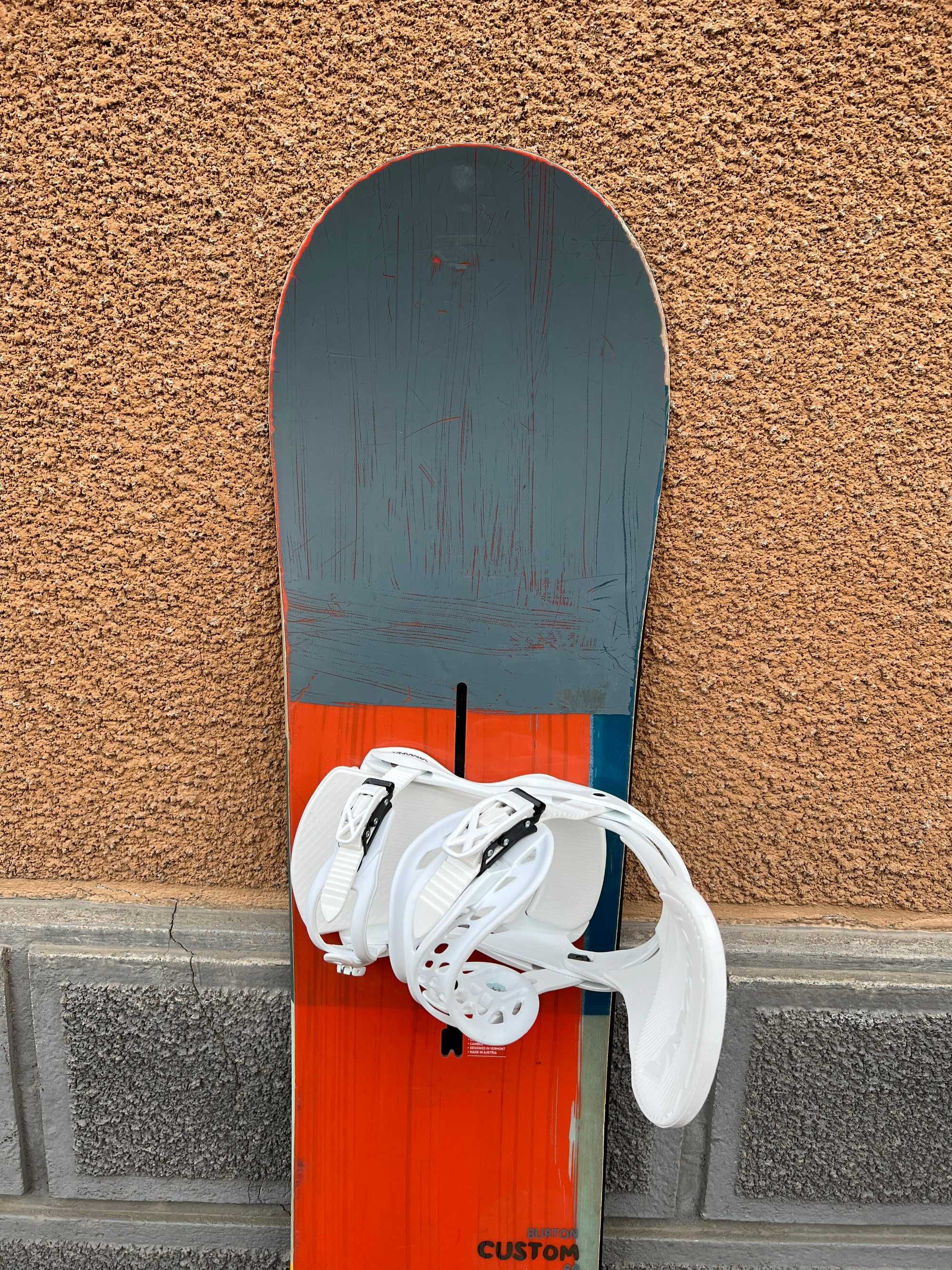 placa snowboard burton custom L160