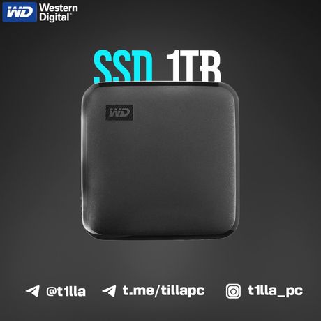 WD Elements SE Portable SSD 1Tb USB 3.0