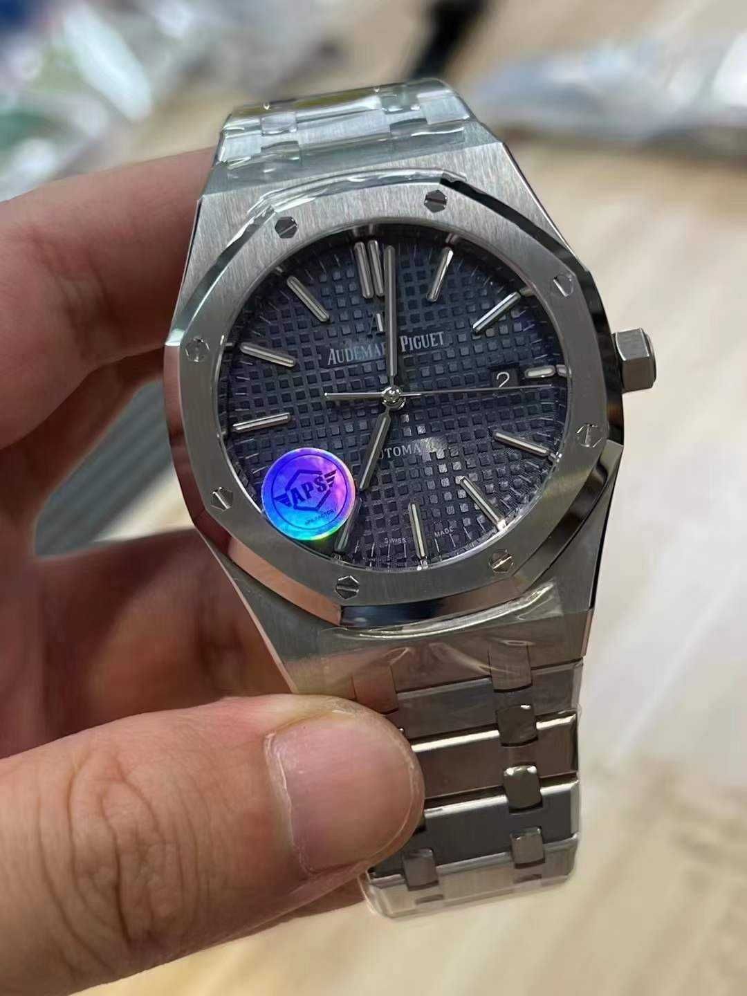 Audemars Piguet royal oak Silver-Blue-Grey