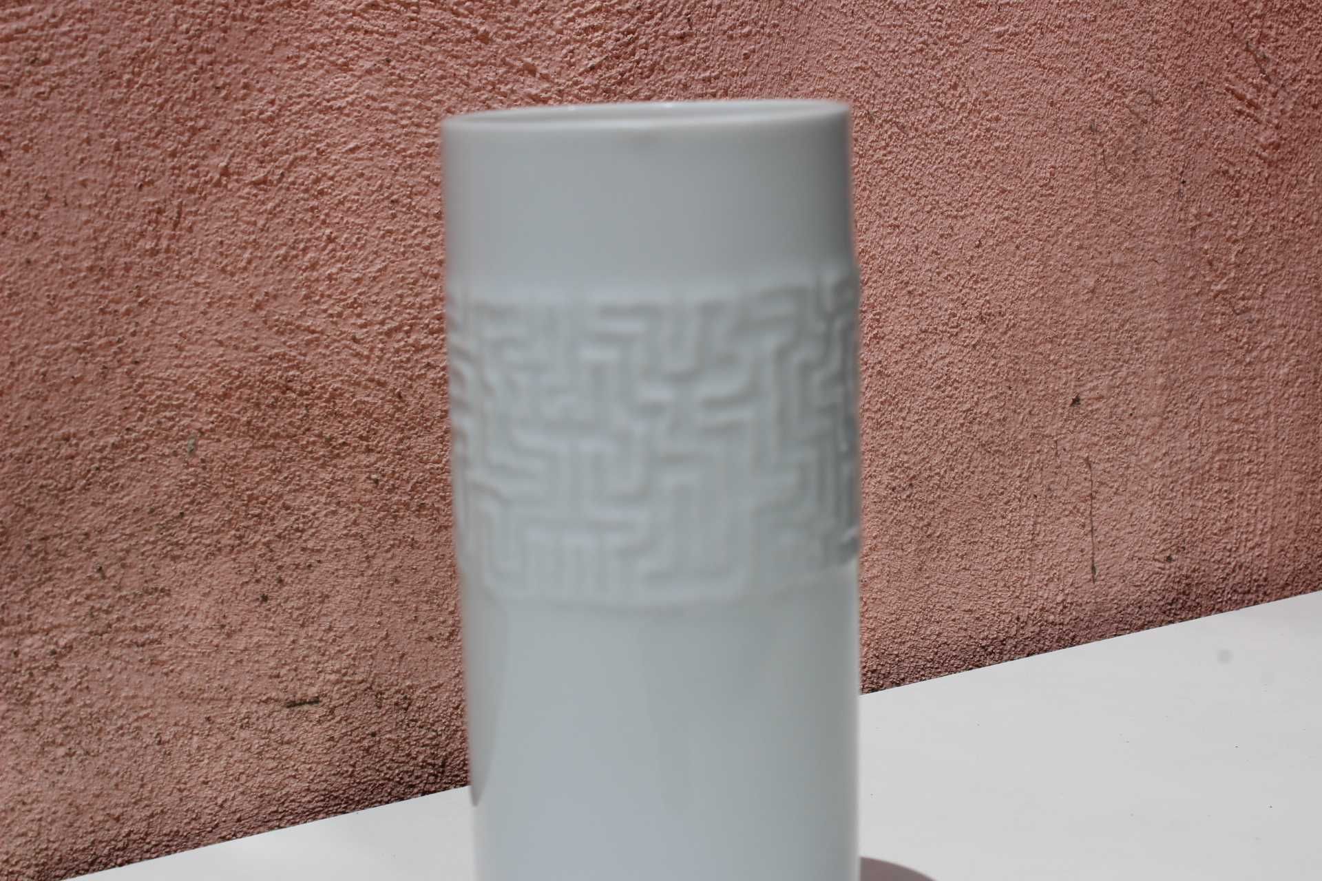 Piesa de colectie, vas flori protelan ROSENTHAL, Cuno Fischer, Relief