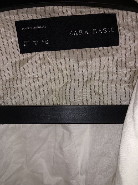 Sacou bumbac Zara Basic, pt. dama, mar. L, nou fara eticheta
