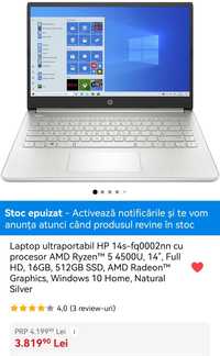 HP 14s laptop 16gb ram