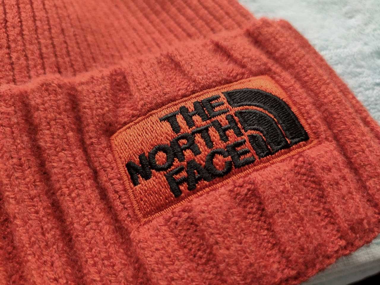 Шапка The North Face (Оранжевая)