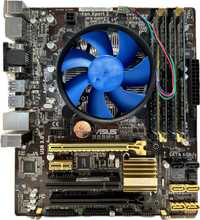 Kit Placa de baza ASUS B85M-E + Xeon E3-1245 v3 (i7 4770) + 16 gb DDR3