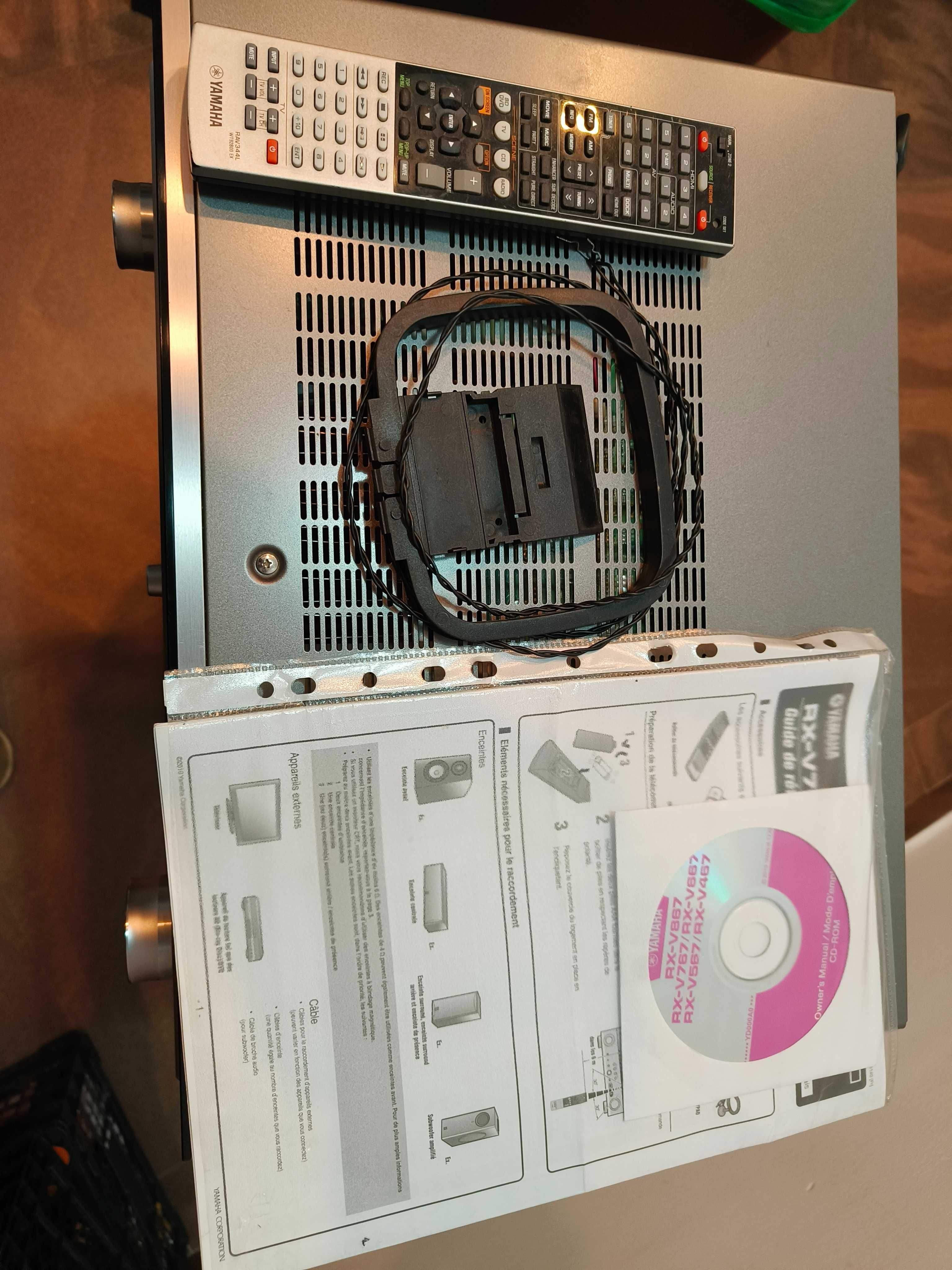 Receiver Yamaha RX-V767 7.2 - 1,015 Wati Dolby DTS-Master Audio