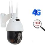 Camera de Supraveghere PTZ 360 Profesionala, 4G BAH-600, 5MP, 30X Zoom