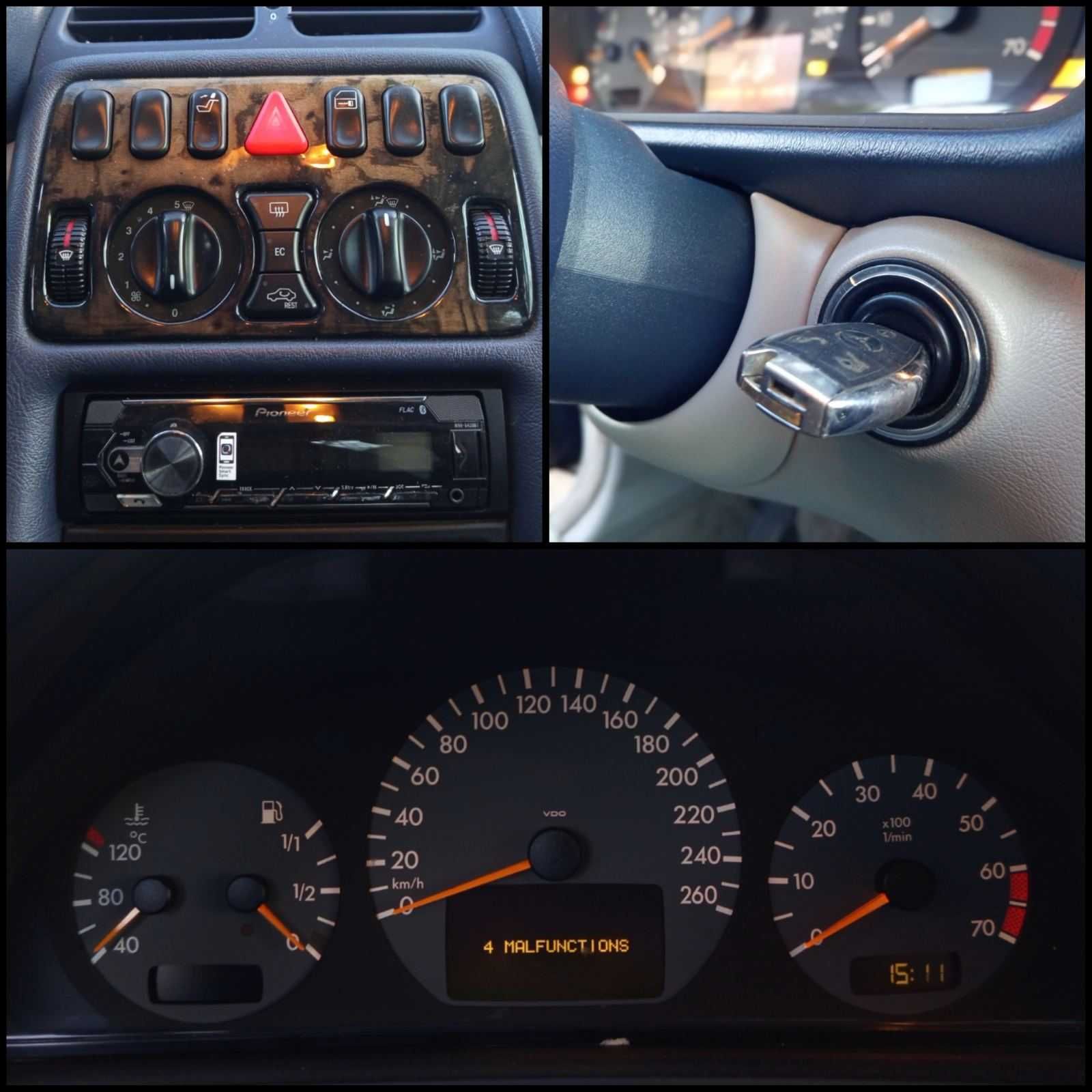 На части: MERCEDES CLK 230 197кс