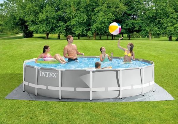 Intex Prism Frame 4,57 x 1,07 басейн с метална конструкция