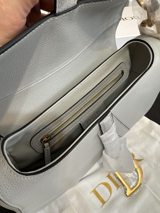 Poseta Dior Saddle - 25cm/piele naturalafull box