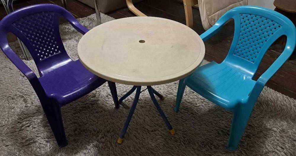 Set Masuta cu Scaune plastic copii