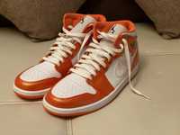 Adidasi Nike Air Jordan 1 Mid SE "Metallic Orange,noi./Preț bun!