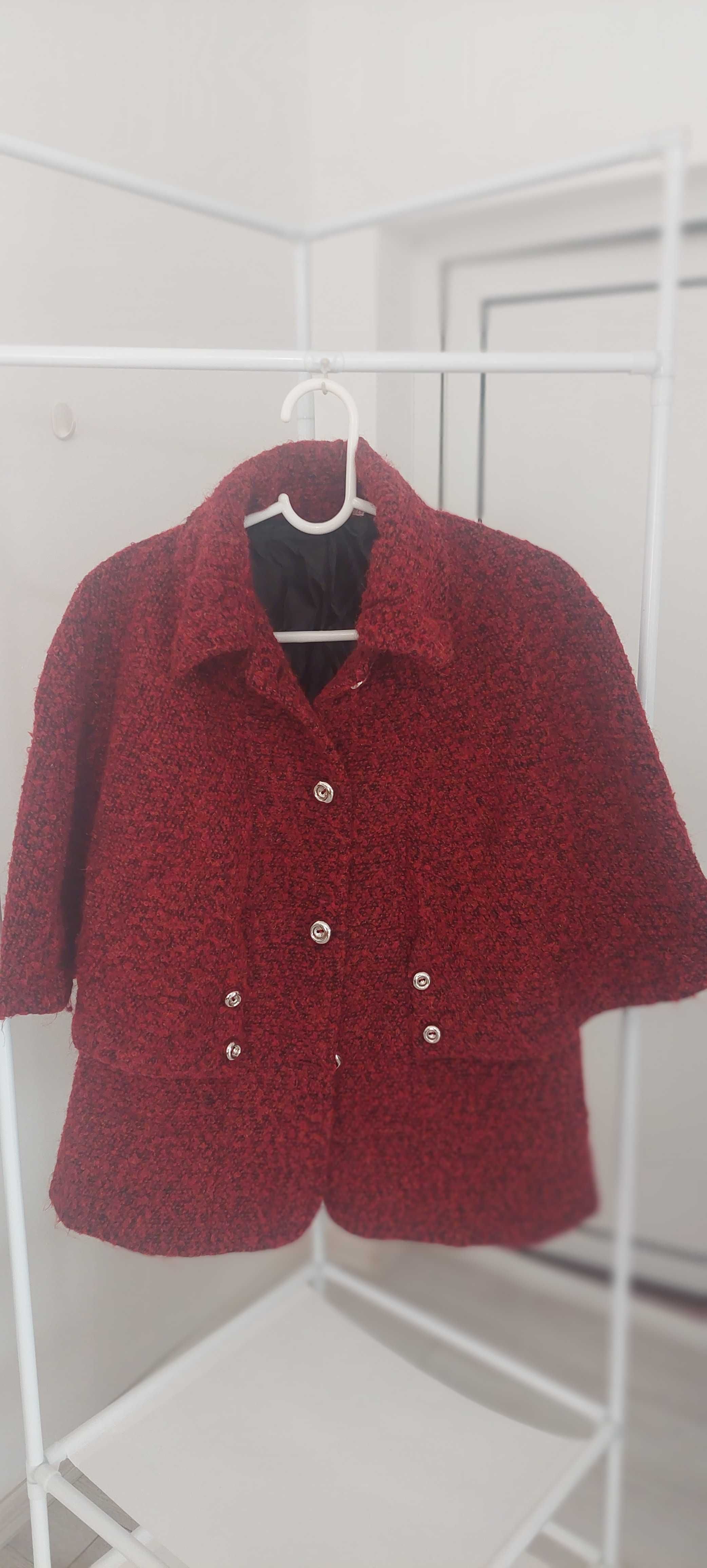Дамско палто тип пончо ,размер XL