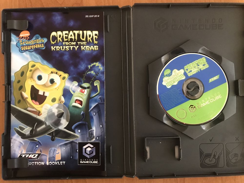 SPONGEBOB SQUAREPANTS : Creature From The Krusty Krab GameCube