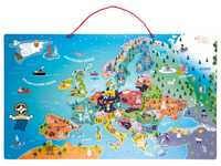 Карта на Европа с магнити