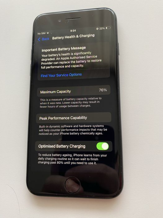 Перфектен iphone se2020 64GB
