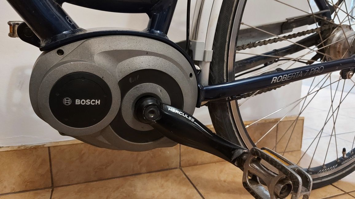 Bicicleta electrica hercules,motor Bosch