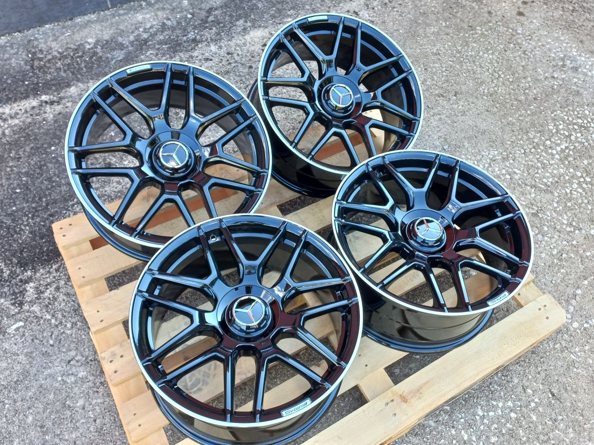 19.Mercedes Piano Black LIP 8.5J-9.5ж ET35-48 Спорт Пакет C E ML S GL
