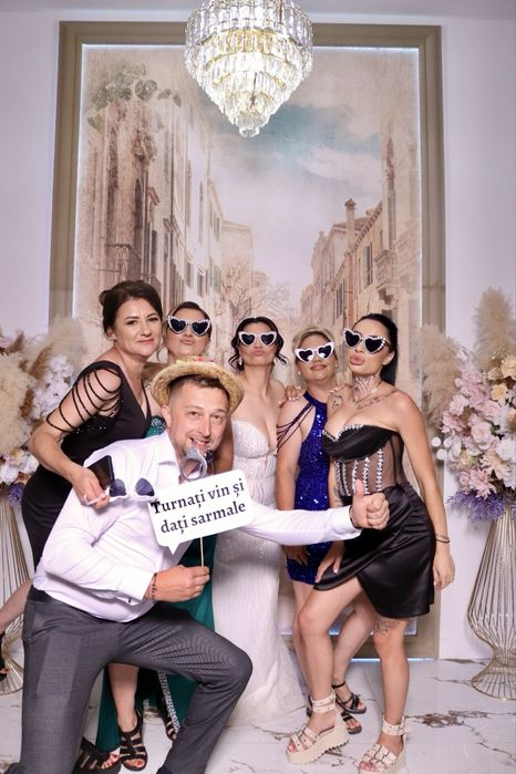 Cabina Foto/ Oglinda Magica Fum Greu și Mașină de Baloane