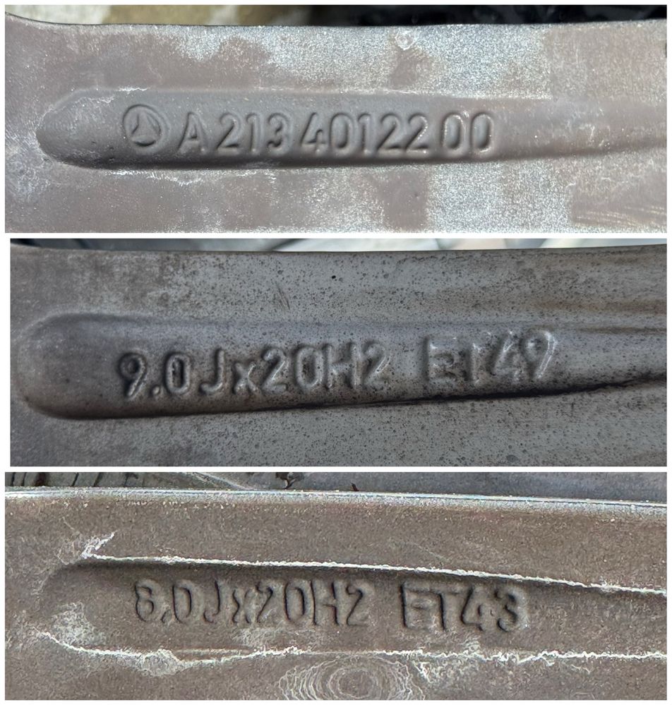 Mercedes/ Мерцедес 20" OEM Спорт Пакет Джанти+Нови гуми 5х112