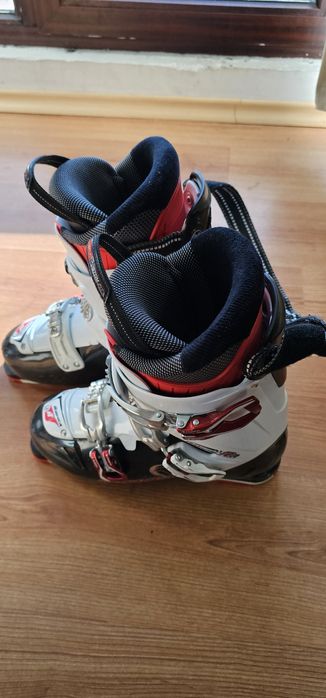Ски обувки Salomon затоплящи и Nordica Transfire R3