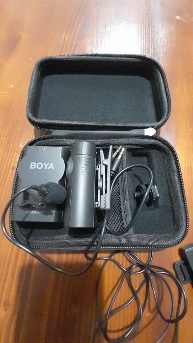 Lavalieră Boya emițător receptor