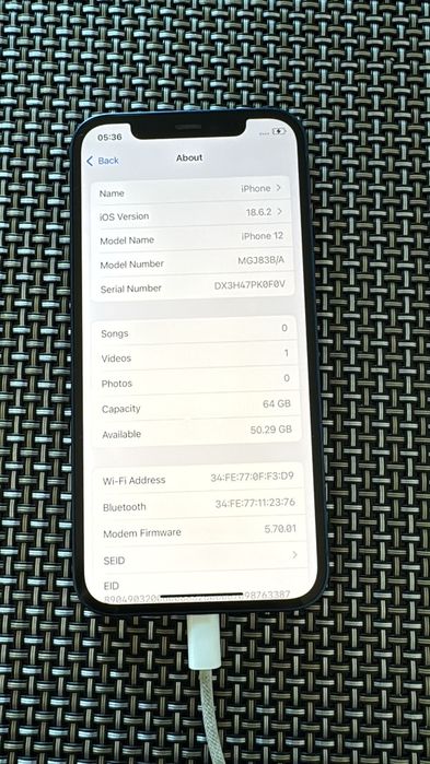 iPhone 12 -  64 GB Blue