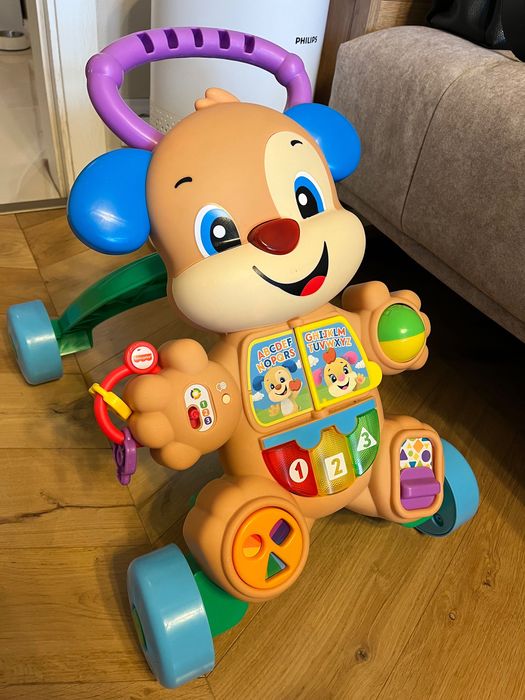 Fisher price laugh and learn проходилка кученце