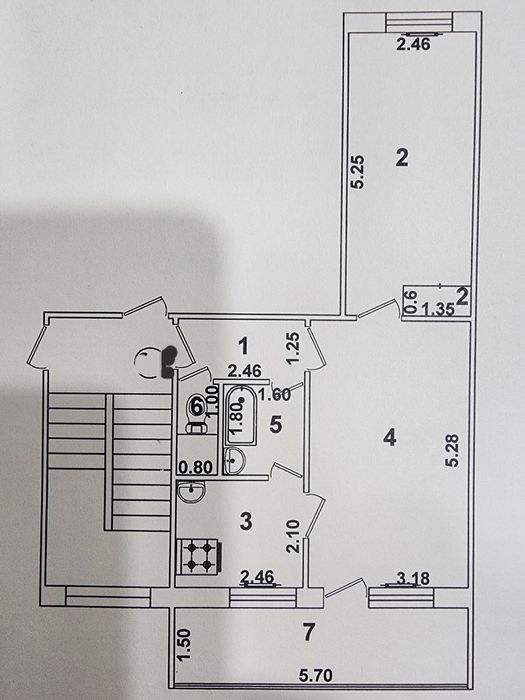Срочно Продам Чиланзар Квартал 20 . 2/4/4 Балкон 1.5 ×6