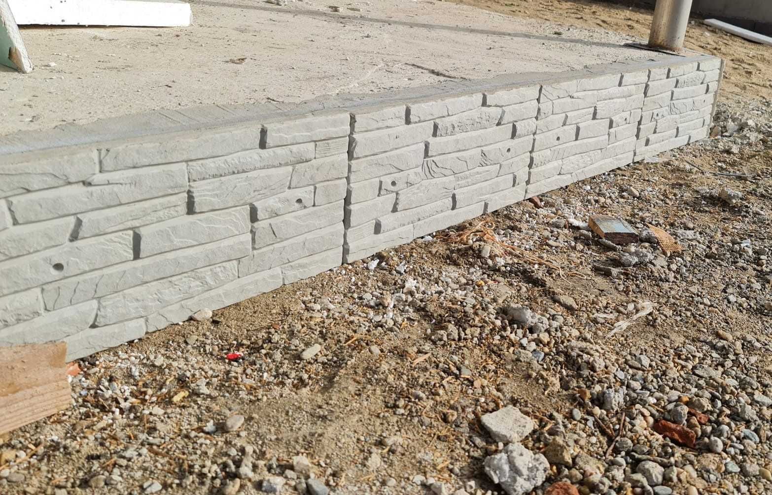 Piatra decorativa din beton diverse modele