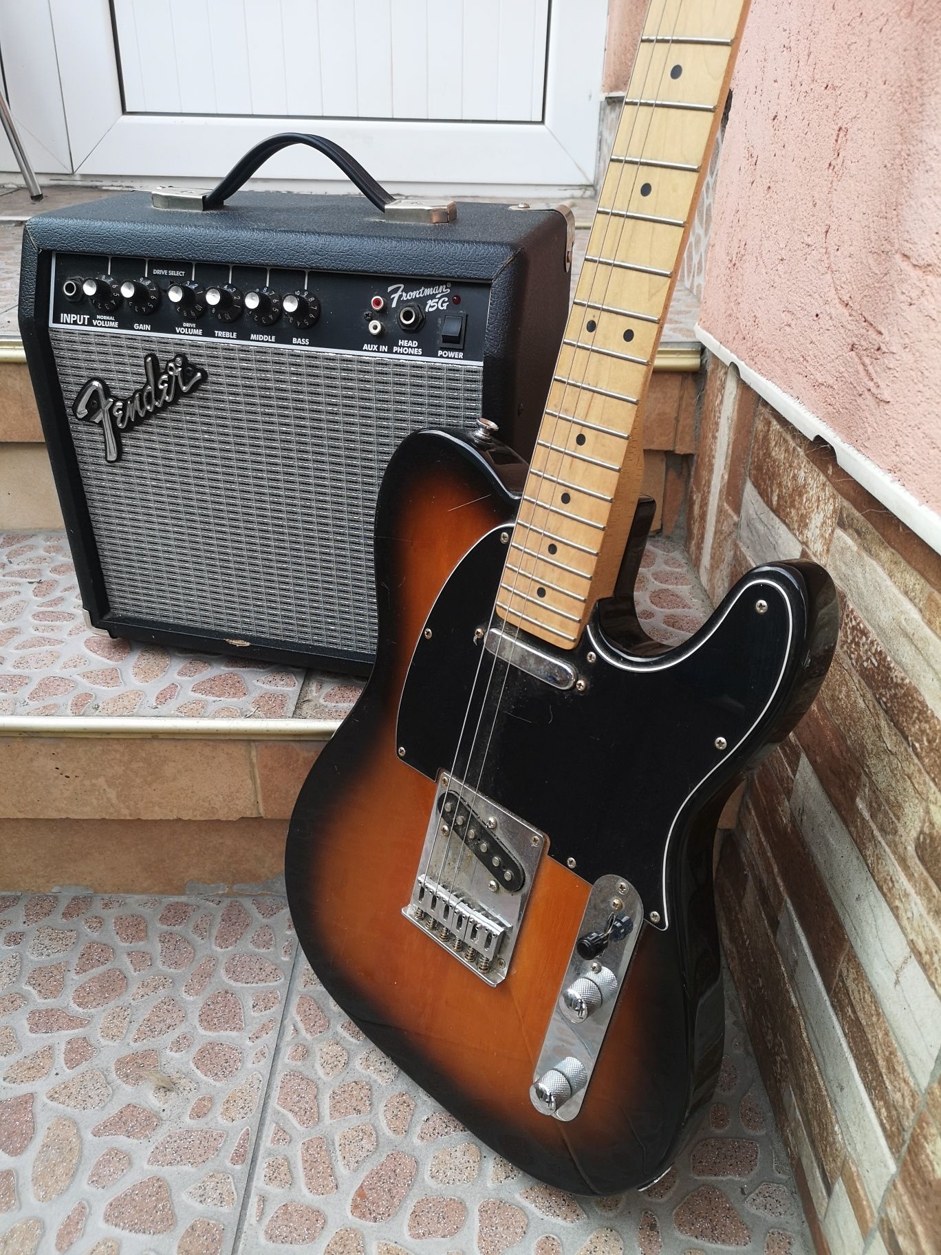Електрическа Китара Fender Squier Affinity Telecaster и Кубе Indonesia