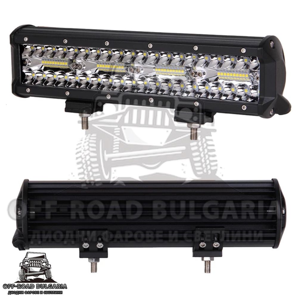 2 БРОЯ 240W 12-24V LED BAR, LED БАР, LED фар, диодни фарове, халогени