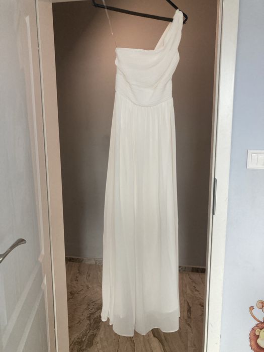 Официална рокля бяла