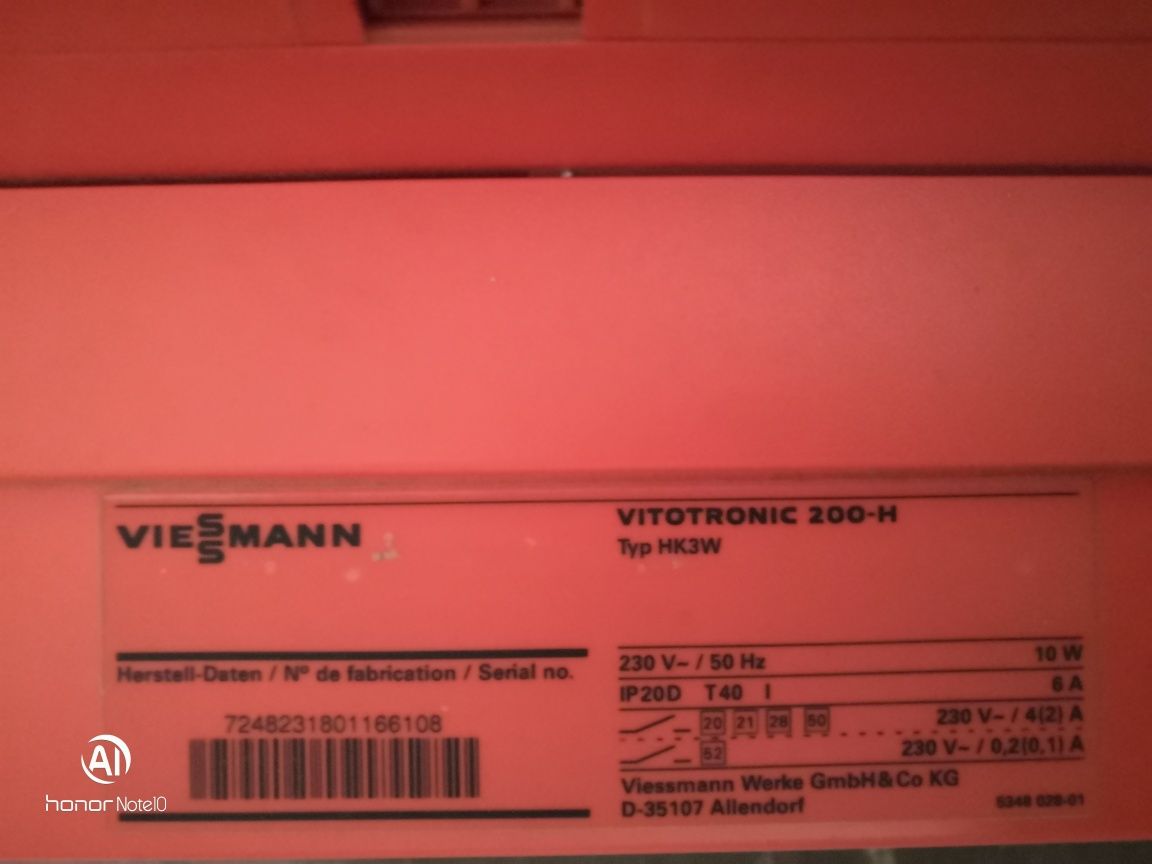 Viessmann vitotronic 200 H