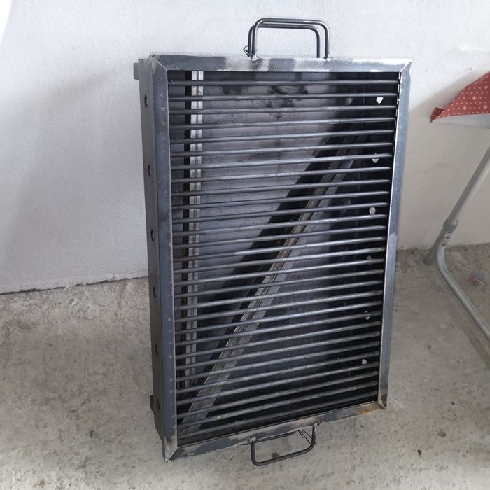 Gratar 50x35cm 2mm grosime 80cm inaltime