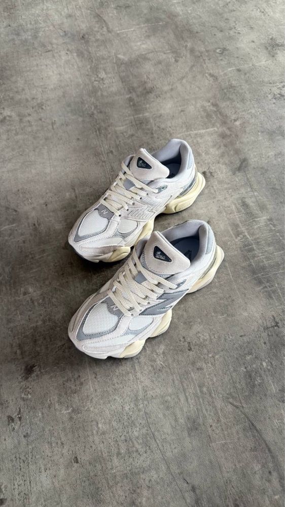 New Balance 9060 Sea Salt White