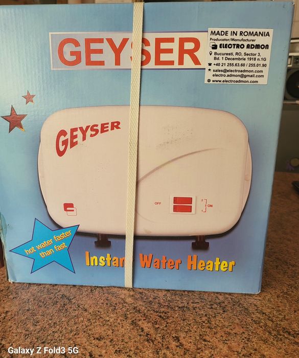 Instant Apă Geyser(NOU)