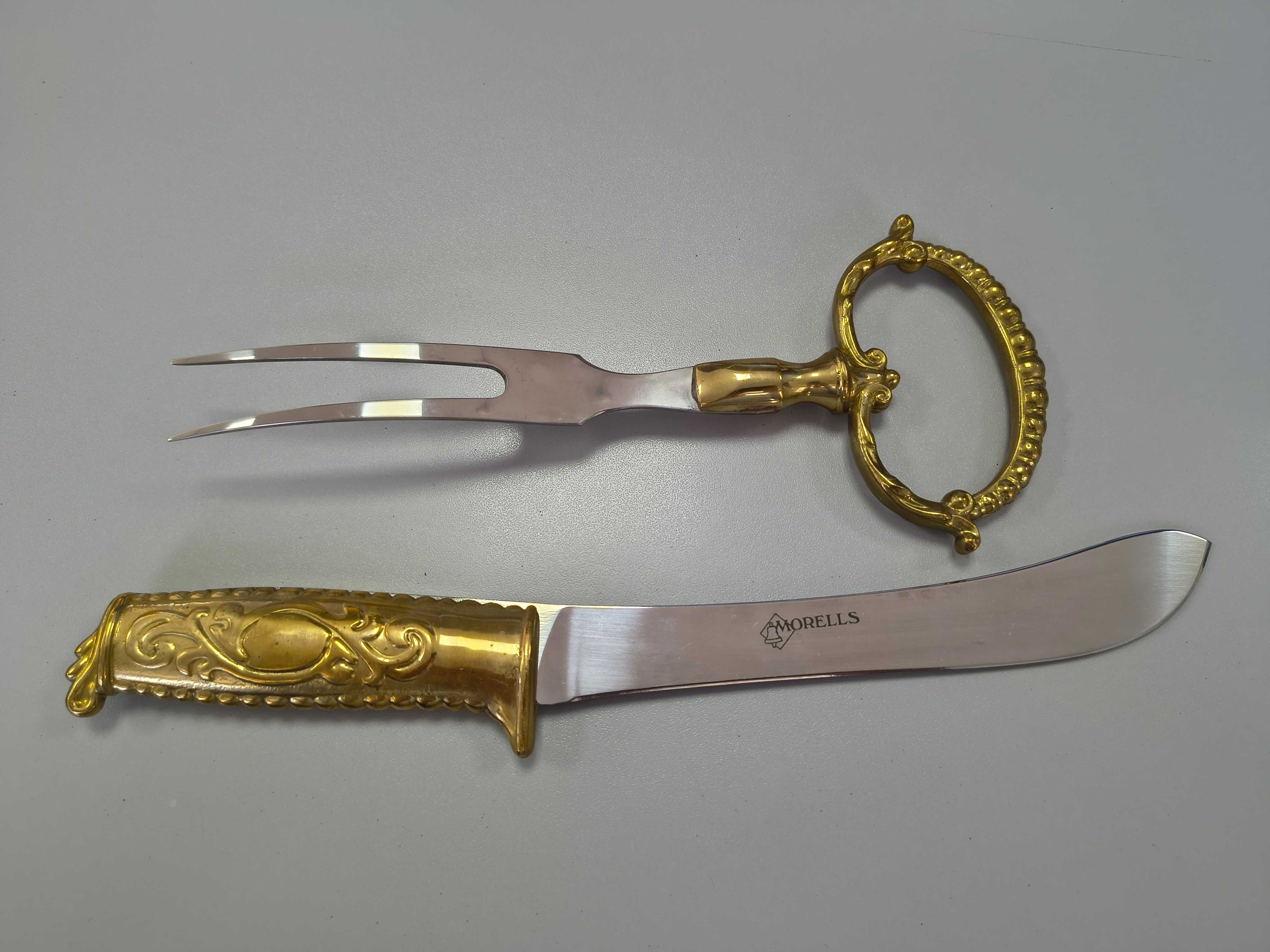 Set suedez cutit si furculita (meat carving) Mora Morells