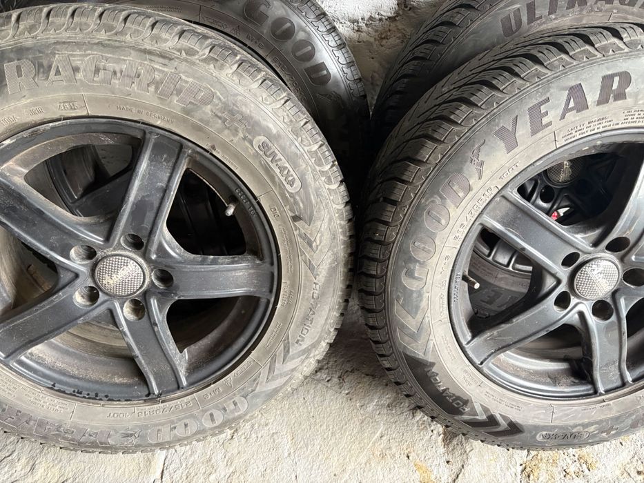 Jante auto aliaj, negre 215/70/16